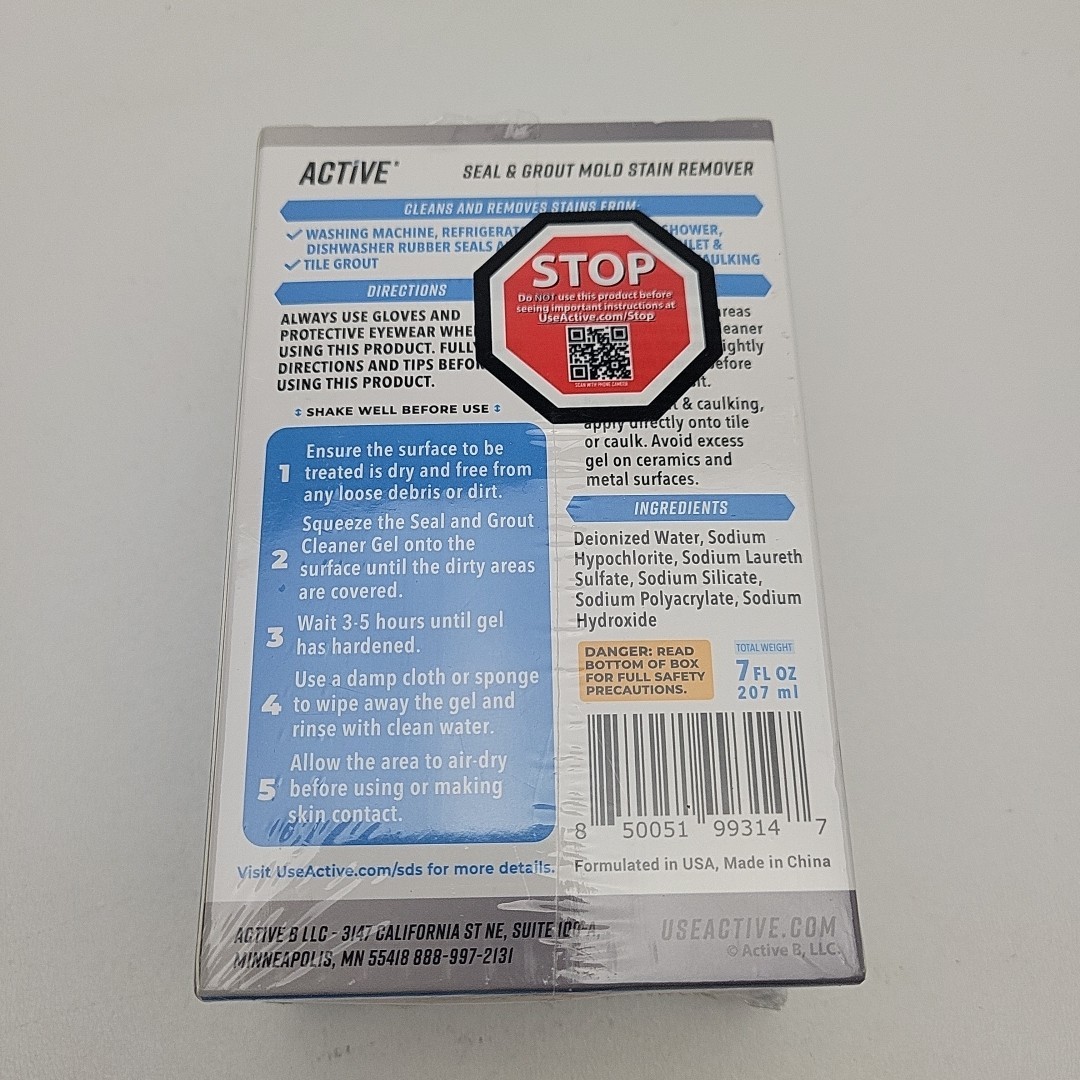 Active Seal & Grout Mold Stain Remover, 7 fl oz