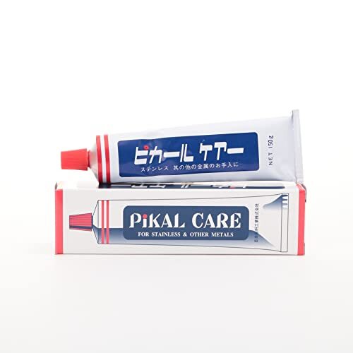 Pikal care 150g Emulsifying Cream Metal polish Alumina abrasive Cleaner