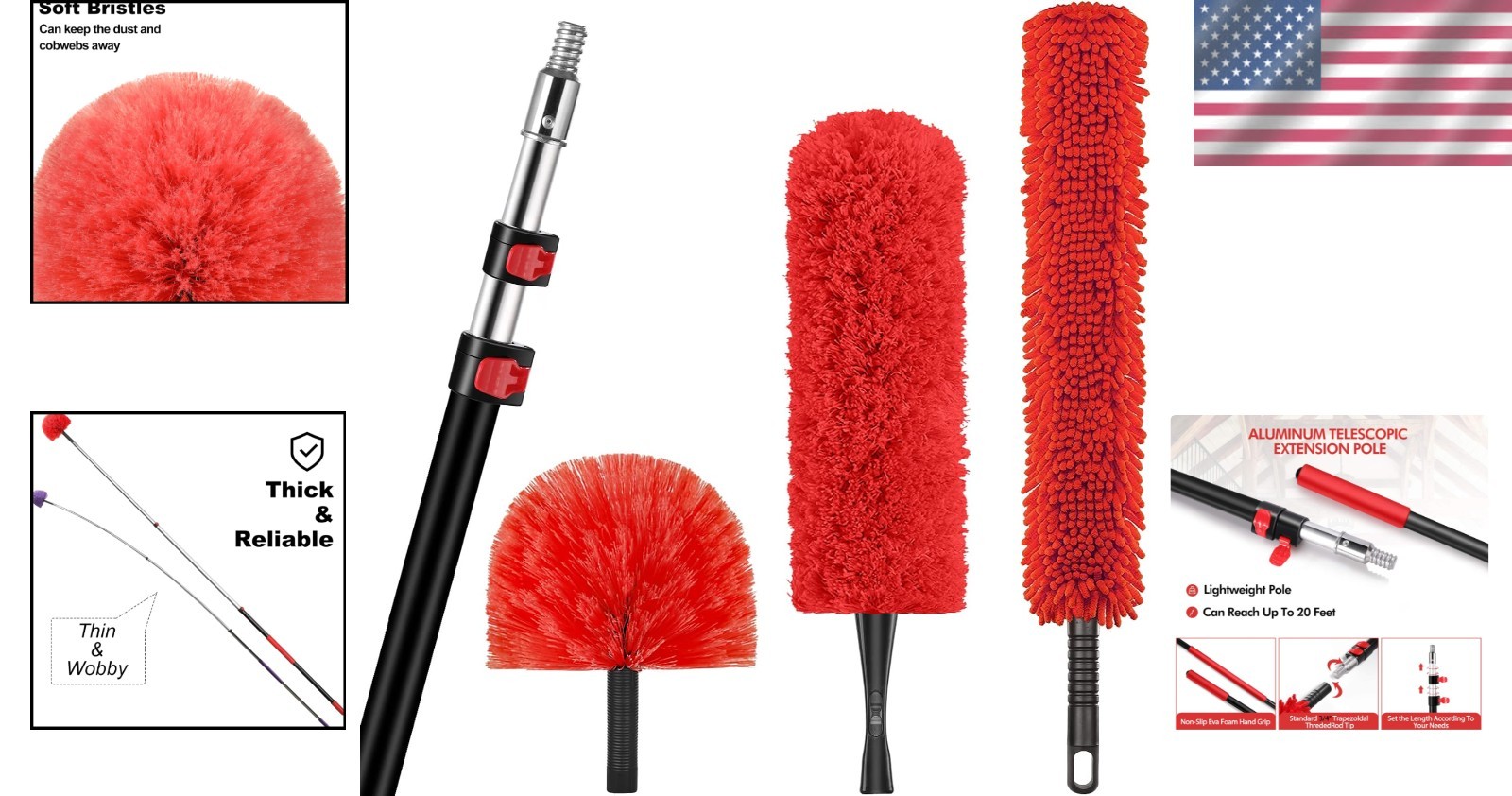 Telescopic High Dusting Kit