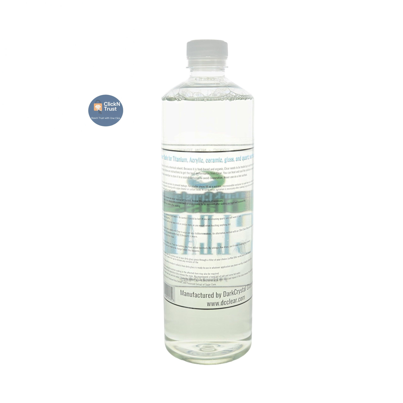 Dark Cystal Glass Cleaner, Packaging May Vary 24 Fl Oz (Pack of 1), Clear
