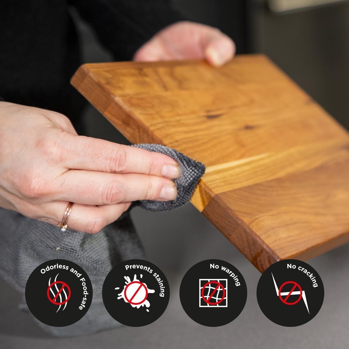 Cutting Board Food Grade Mineral Oil (8,5 oz) – Revitalize Cutting Board, But…