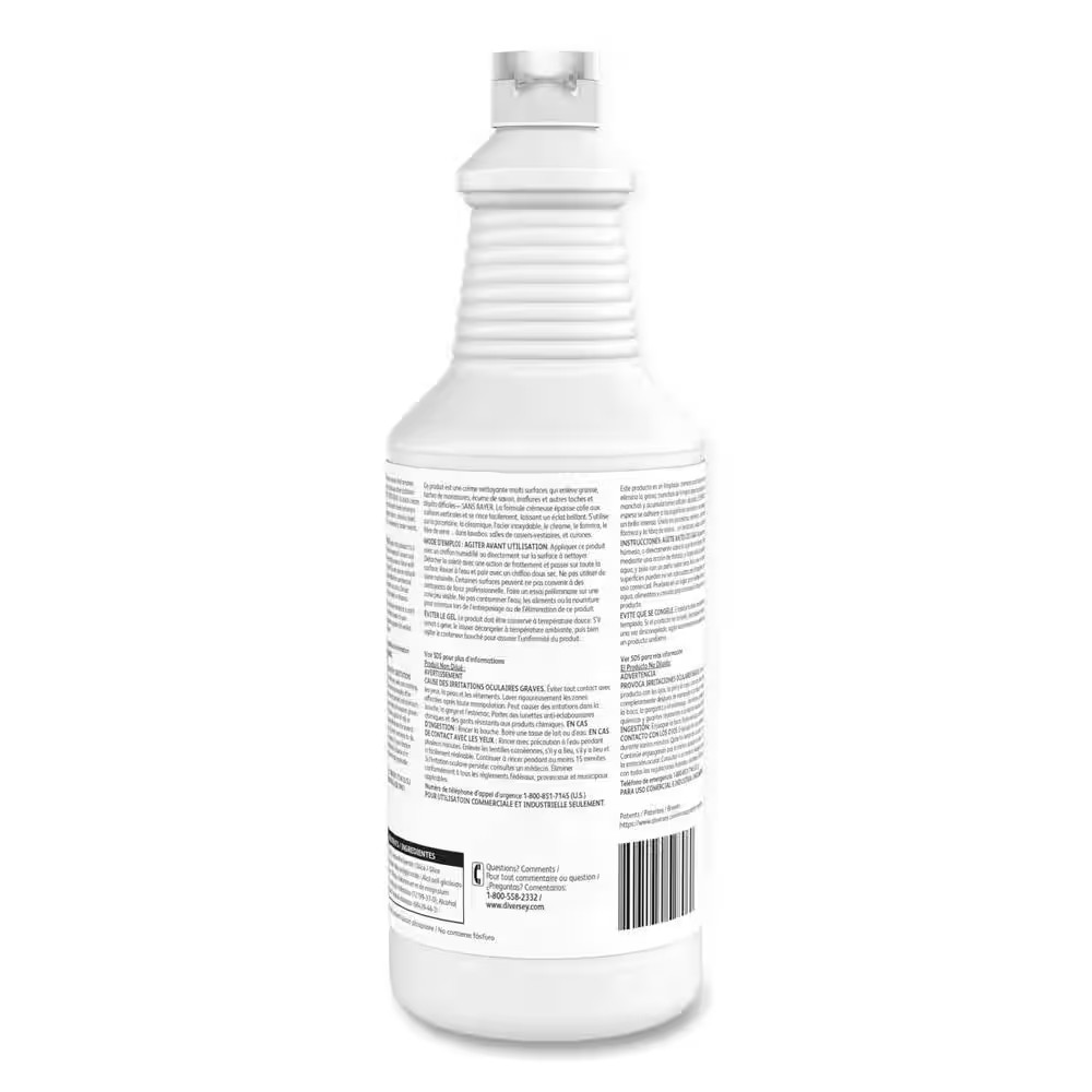 32 Oz. Odorless Emerel plus Cream All-Purpose Cleaner Squeeze Bottle (12-Carton)