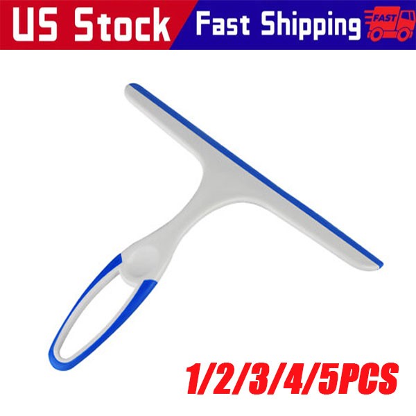 Window Mirror Car Windshield Squeegee Shower Glass Wiper Kitchen House Clean US