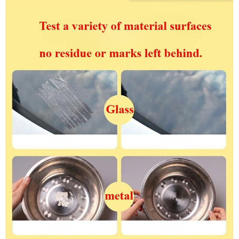 Adhesive Remover Wet Wipes for Floor, Glass, Ceramic, Plastic & Metal Clean