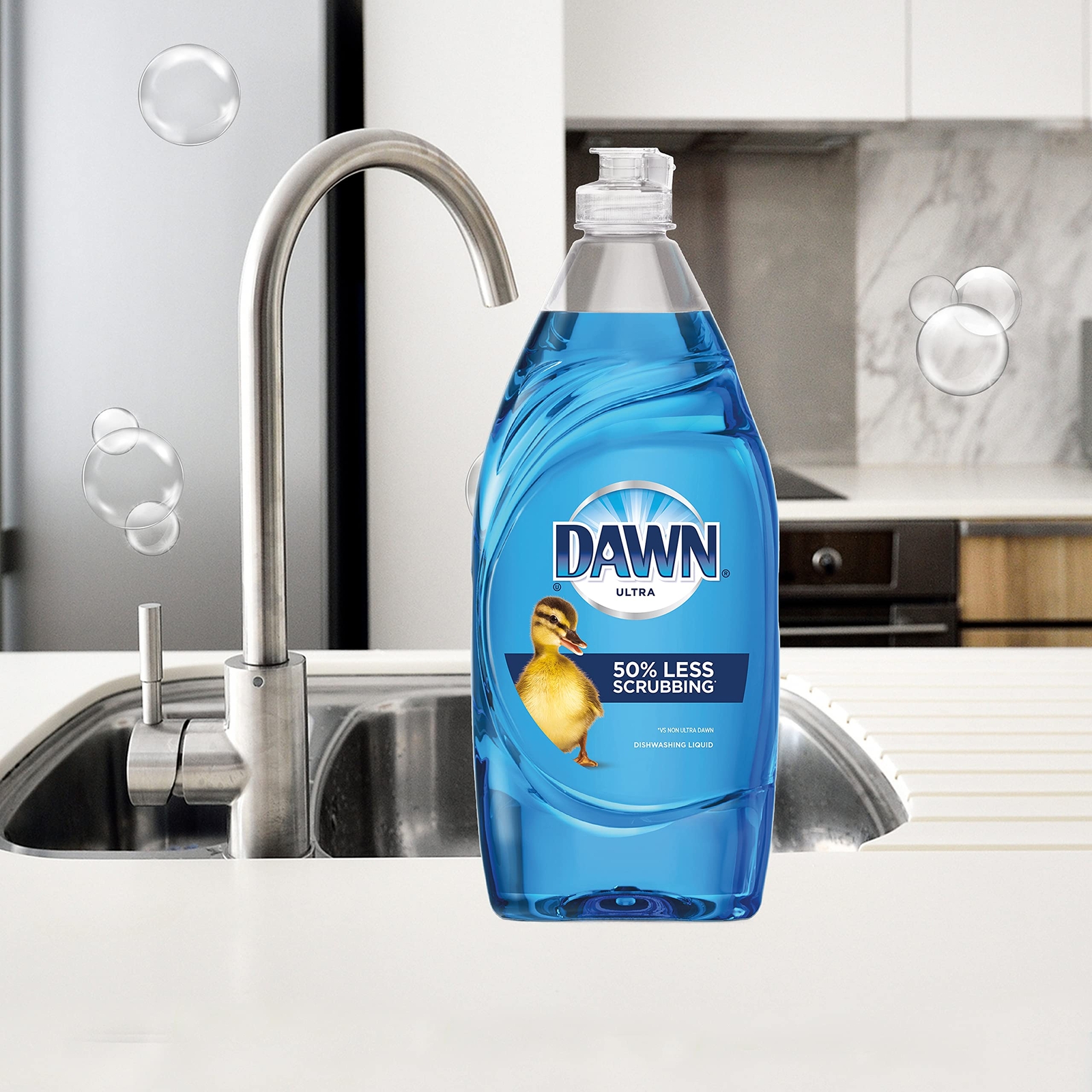 Dawn Ultra Original Dish Soap 89.2 Fl Oz Powerful Grease Cleaning Liquid