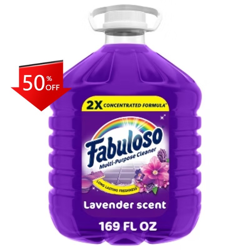 Fabuloso Lavender Multi-Purpose Cleaner 2X Concentrated Floor Cleaner -169 fl oz