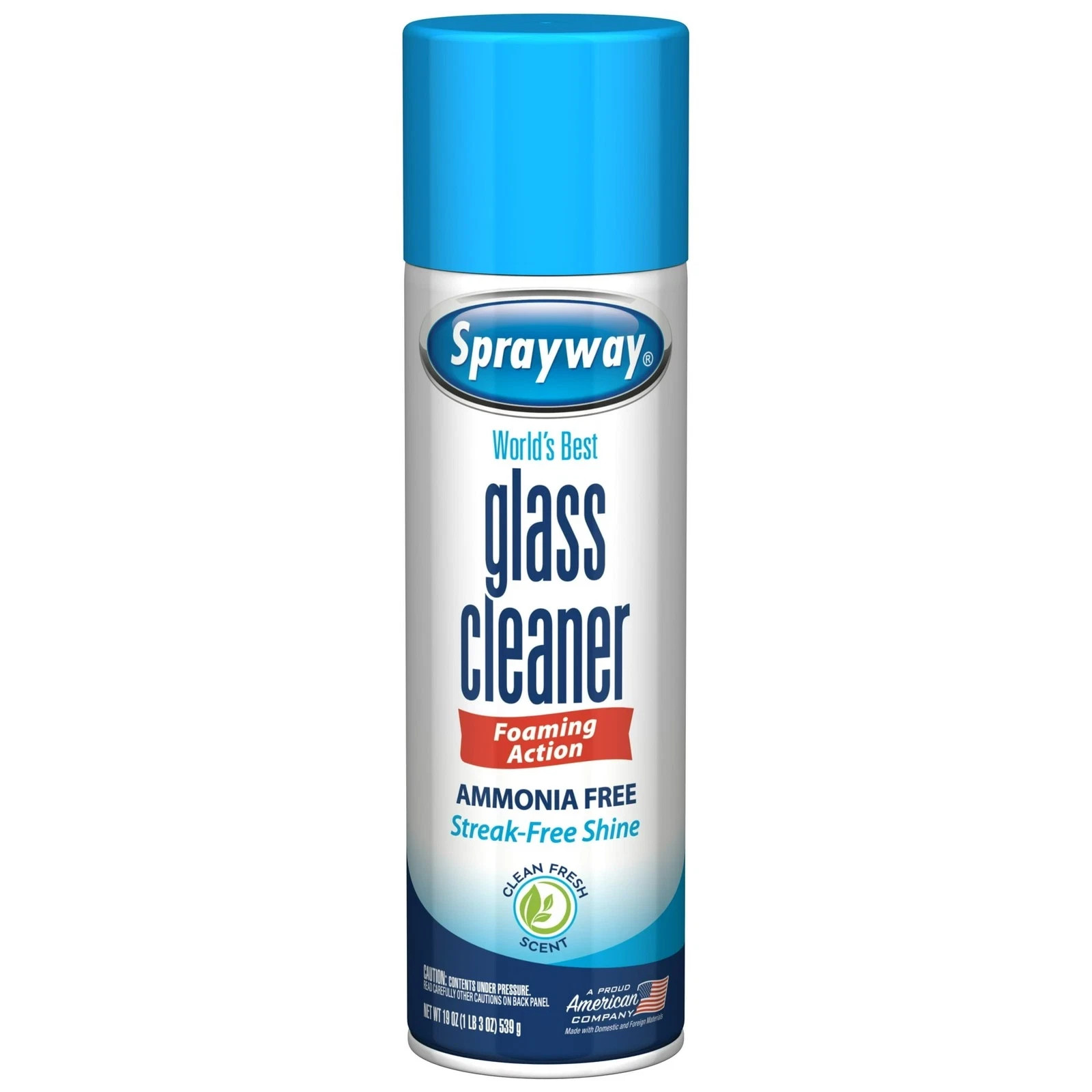 Sprayway Glass Cleaner Aerosol, 19 Oz FREE SHIPPING