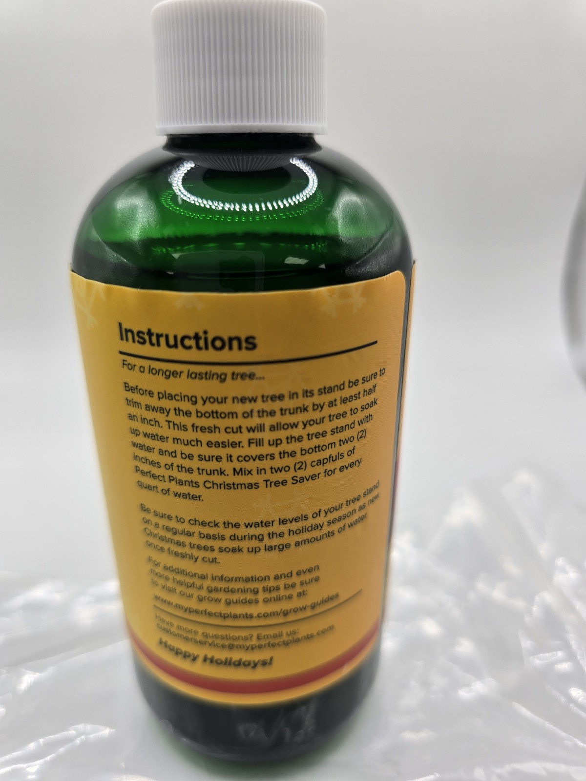 Perfect Plants Christmas Tree Saver Liquid Freshener 8 fl oz Reduces-3 Pack Deal