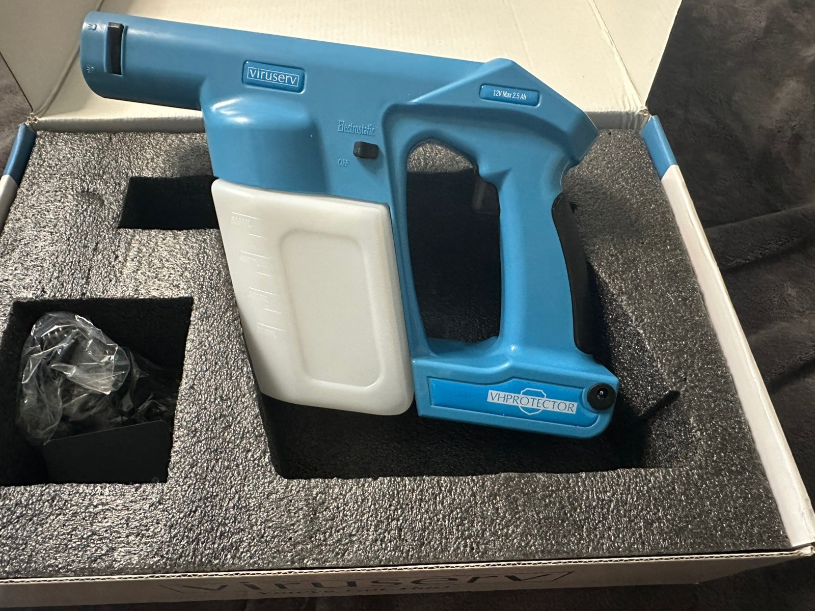 Viruserv Professional Cordless Electrostatic Disinfectant Sprayer
