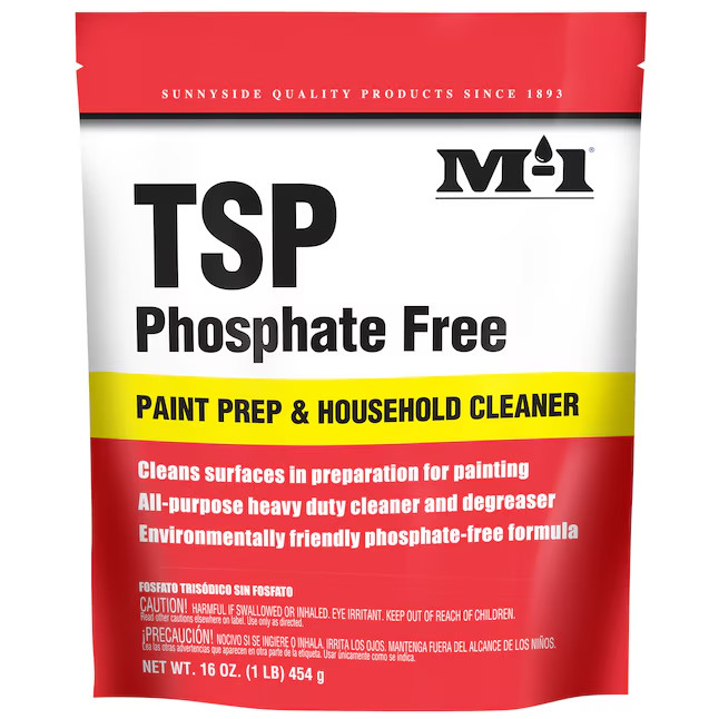 M-1 TSP Substitute Phosphate-Free Exterior Cleaner 16 -oz Heavy Duty Powder