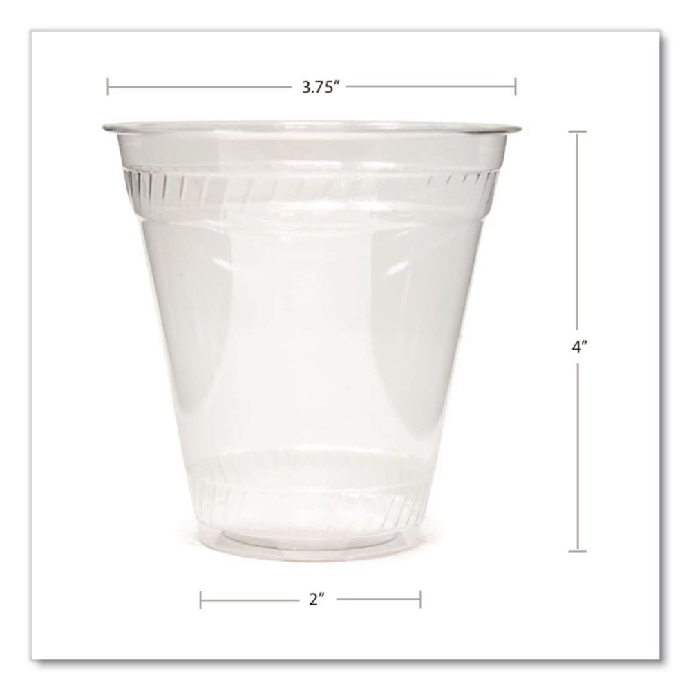 Fabri-Kal GC12S Greenware Squat Cold Drink Cups – Clear (1,000/Carton) New