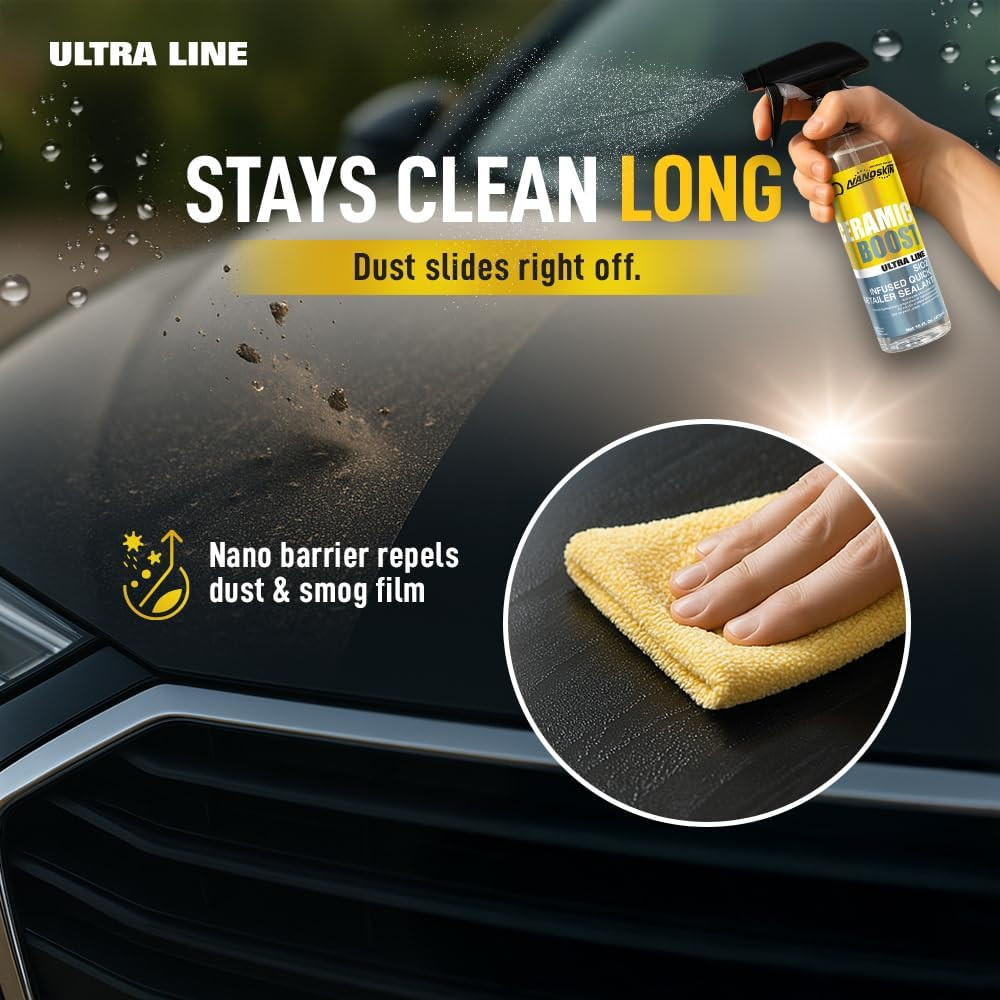 Ultra Line Ceramic Boost 1 Gallon – DIY Sio2 Spray Sealant for Finishes and Cera