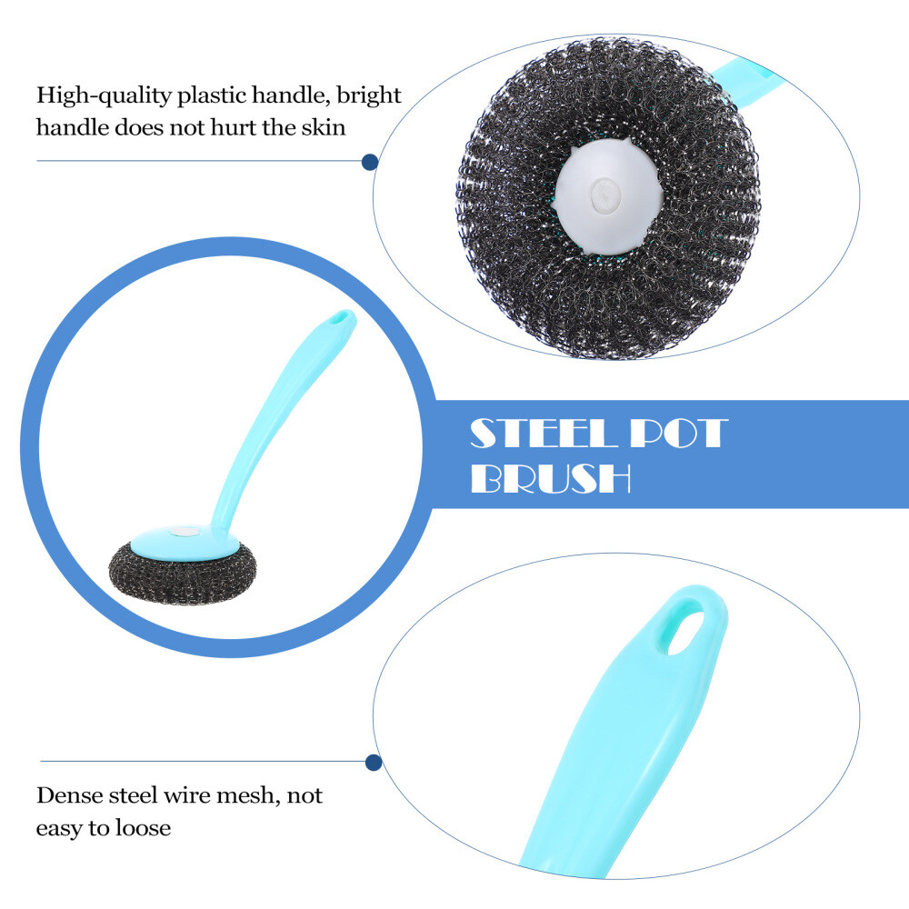 scouring pad Stainless Steel Scrubber Pads Metal Sponge Stainless Steel