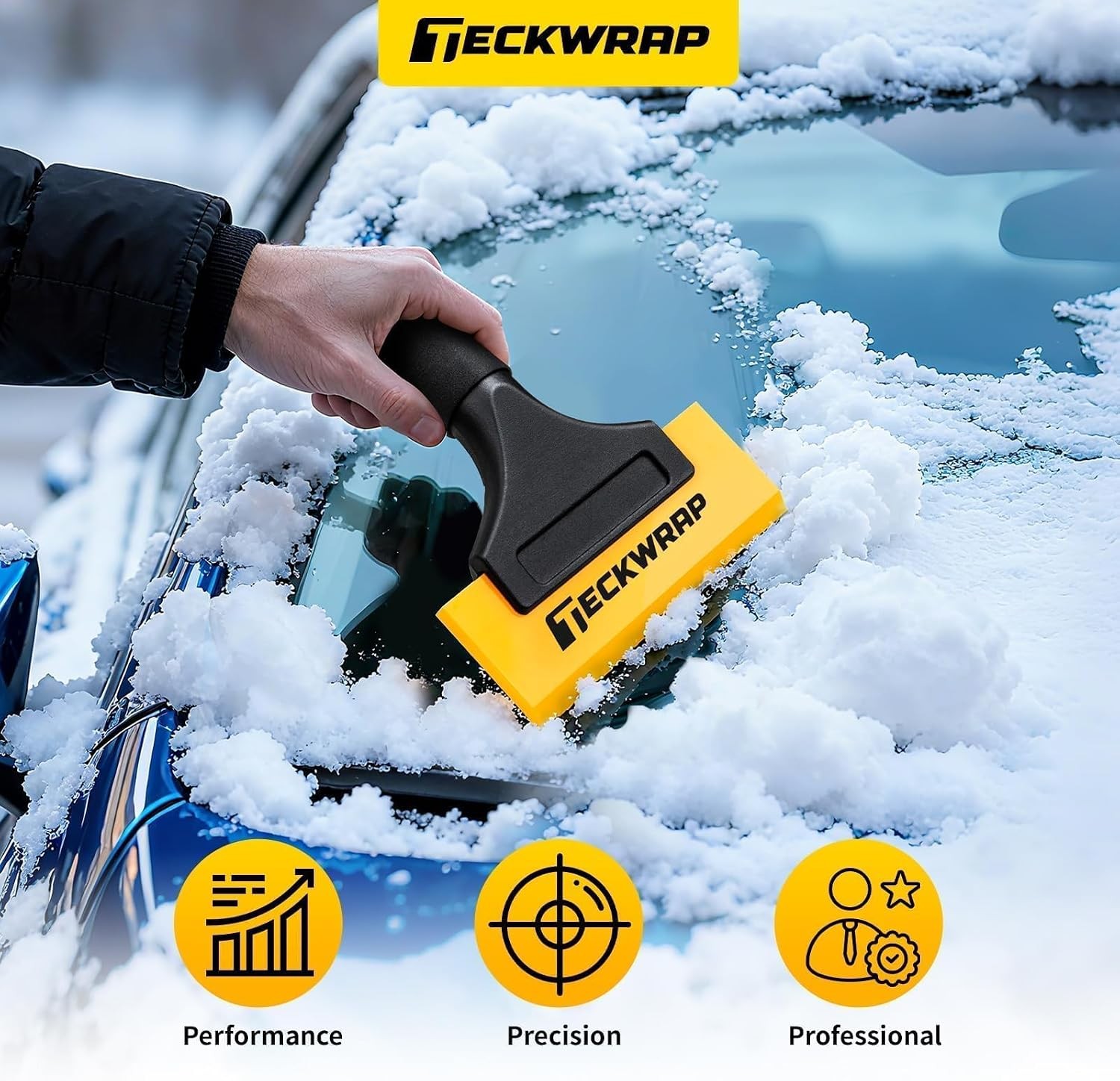 Mini Silicone Squeegee for Window Tint –5 Inch Small Squeegee for Car