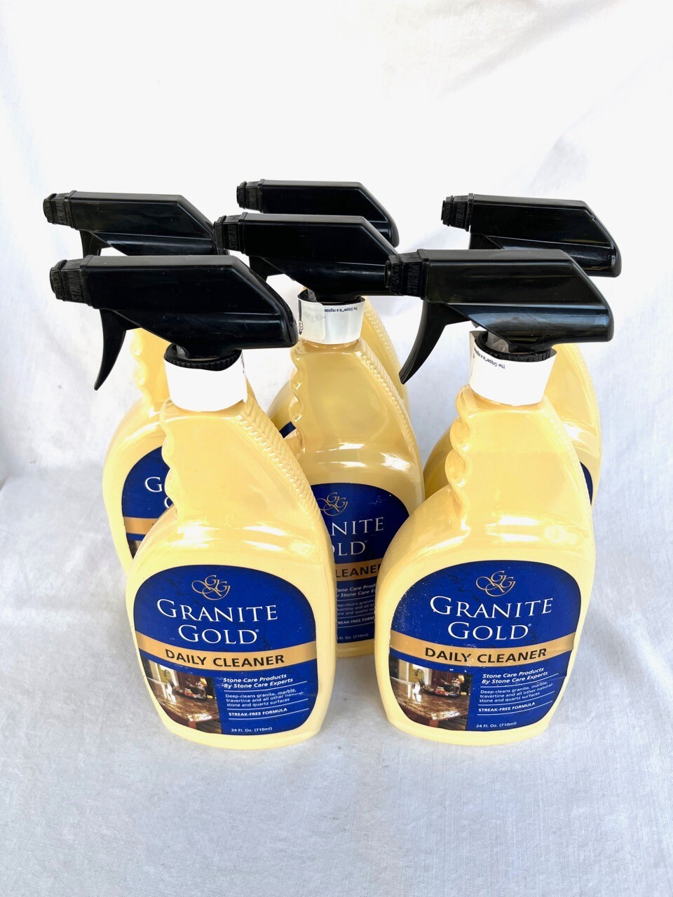 NEW (BOX OF 6) Granite Gold Daily Cleaner Spray Streak-Free STONE CARE 24OZ