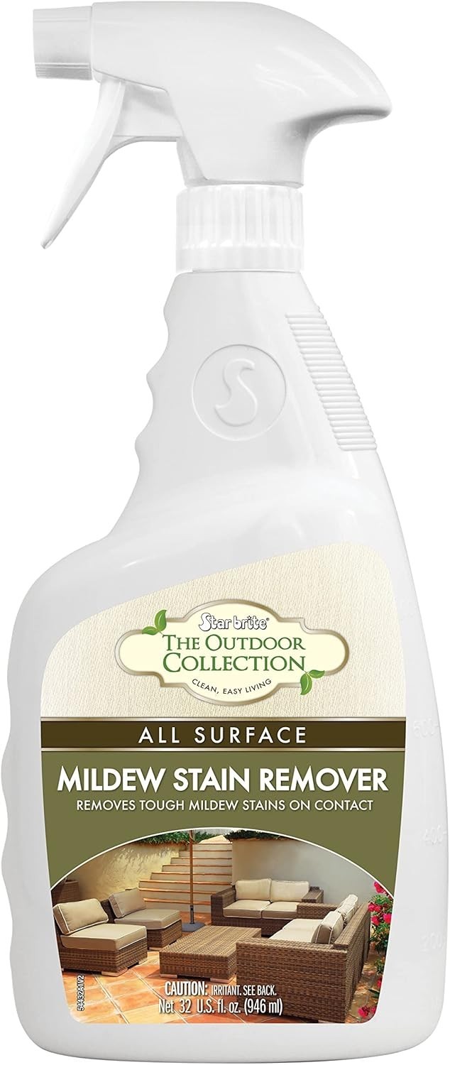 Outdoor Collection All Surface Mold Stain & Mildew Stain Remover Spray – Clea…