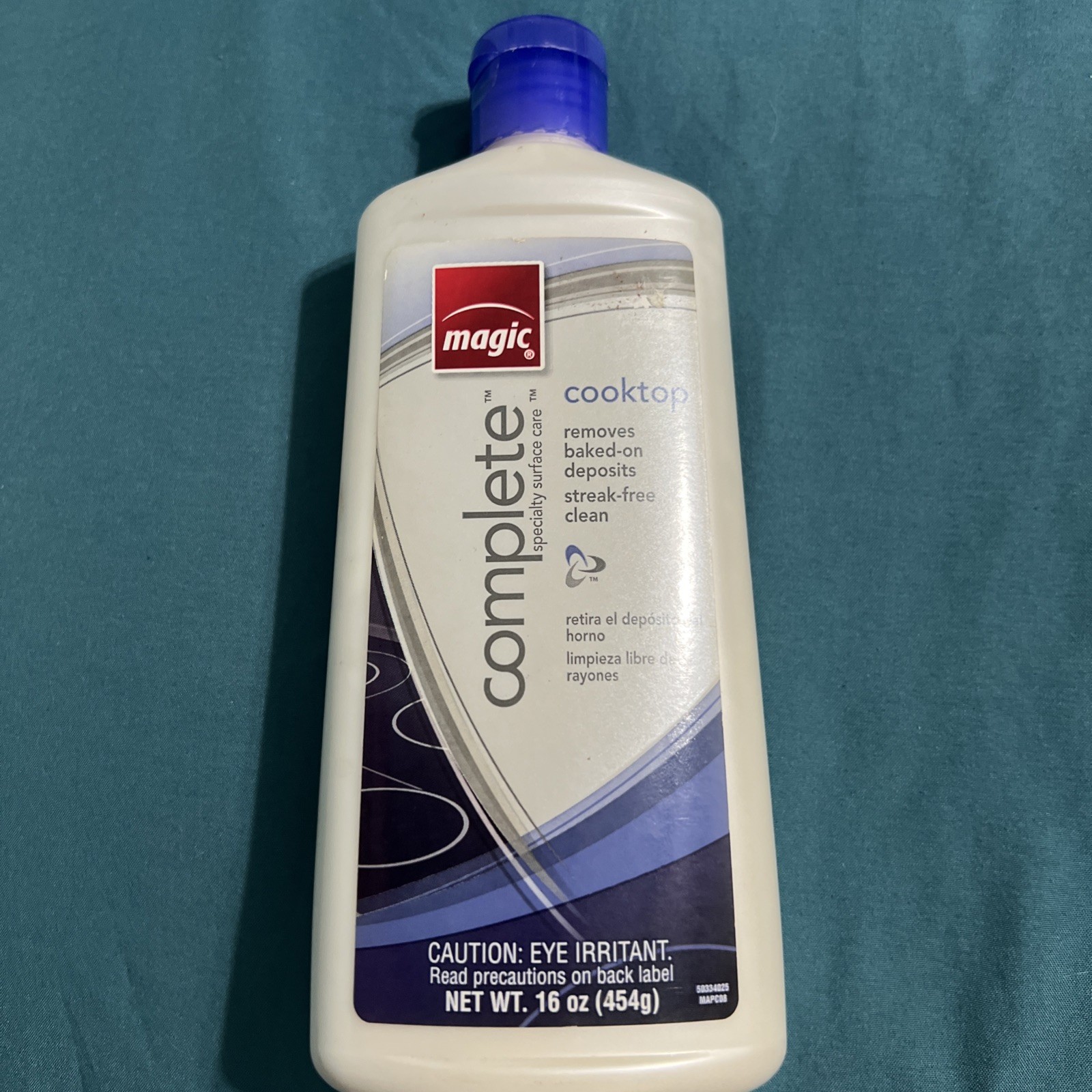 Magic Complete Glass Cooktop Cleaner and Polish – 16 Ounce – Professional Home