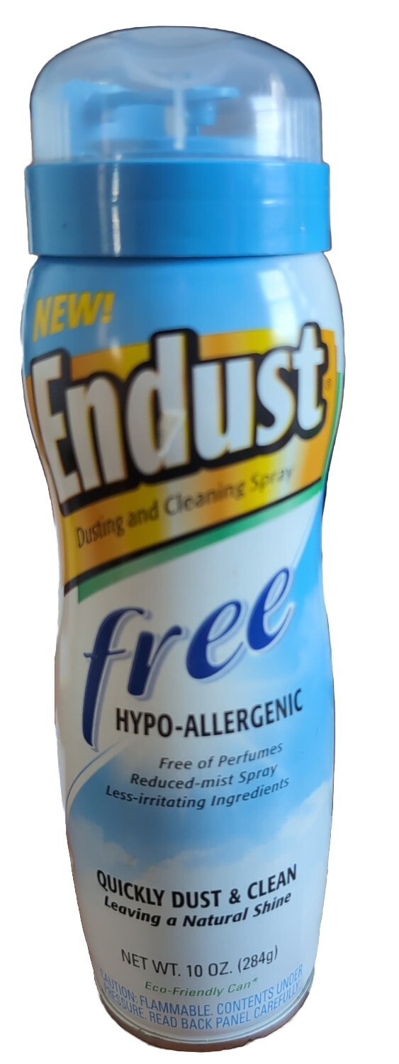 Endust Fragrance Free Hypo-Allergenic Dusting and Cleaning Spray,