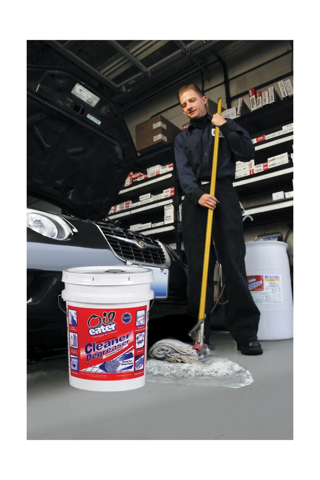 Oil Eater AOD5G35438 Original 5 Gallon Cleaner/Degreaser, light yellow, 640 F…