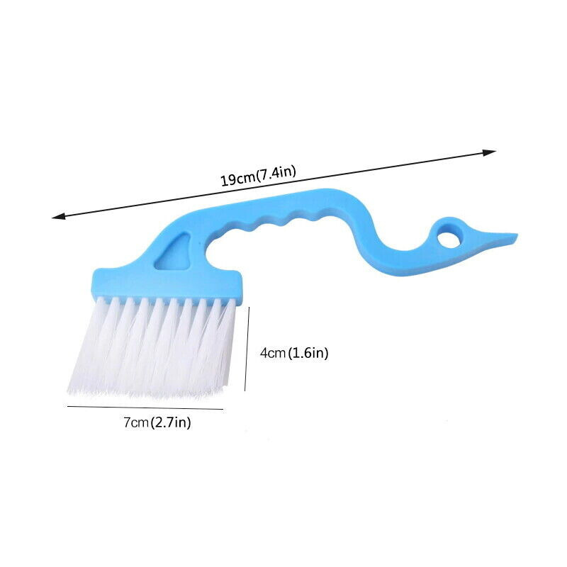 3pcs Set – Groove Gap Cleaning Scraper & Vent Blind Cleaner & Toilet V Brush