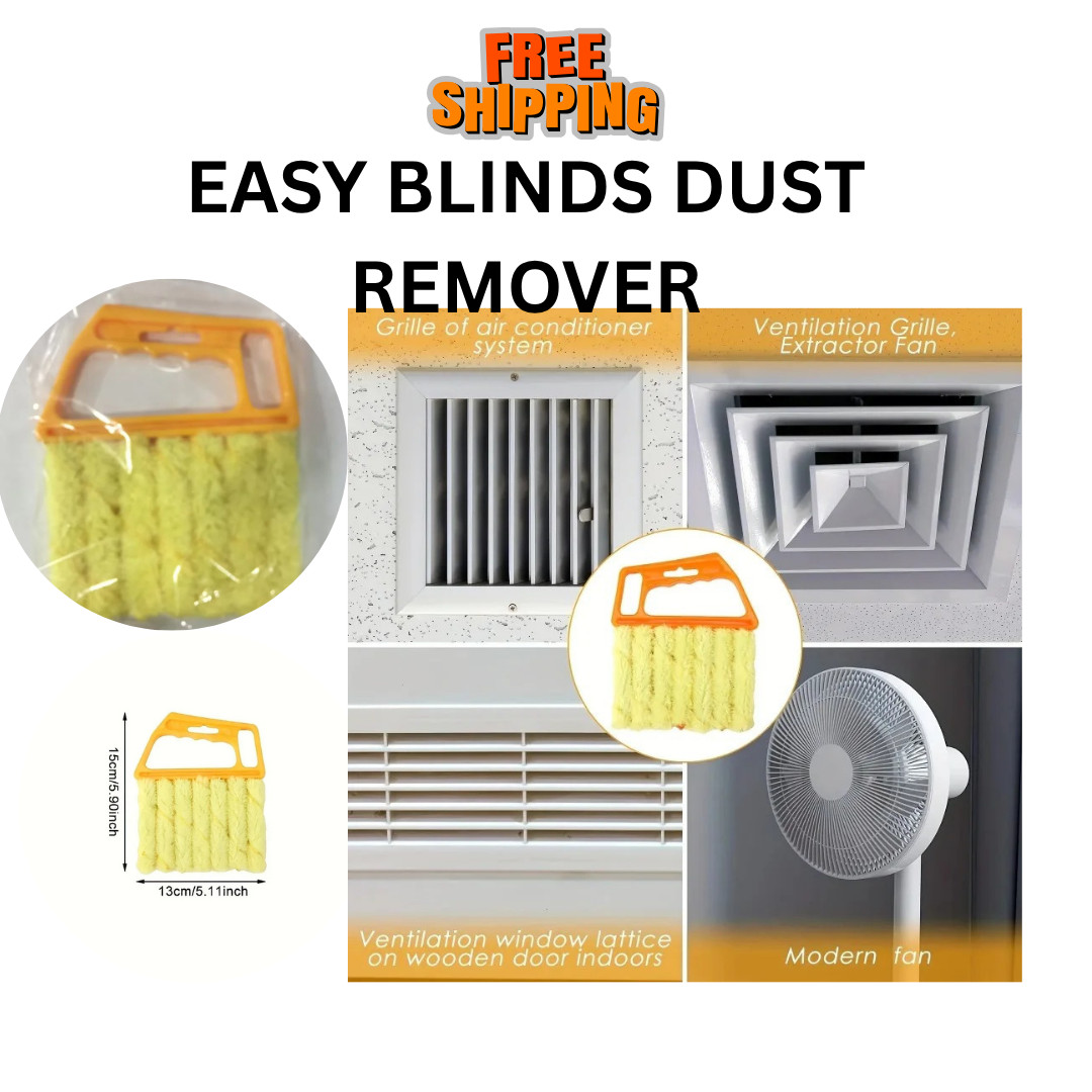 7 Slot Blinds Cleaning Brush Window Duster Air Vent Car Dust Remover Tool