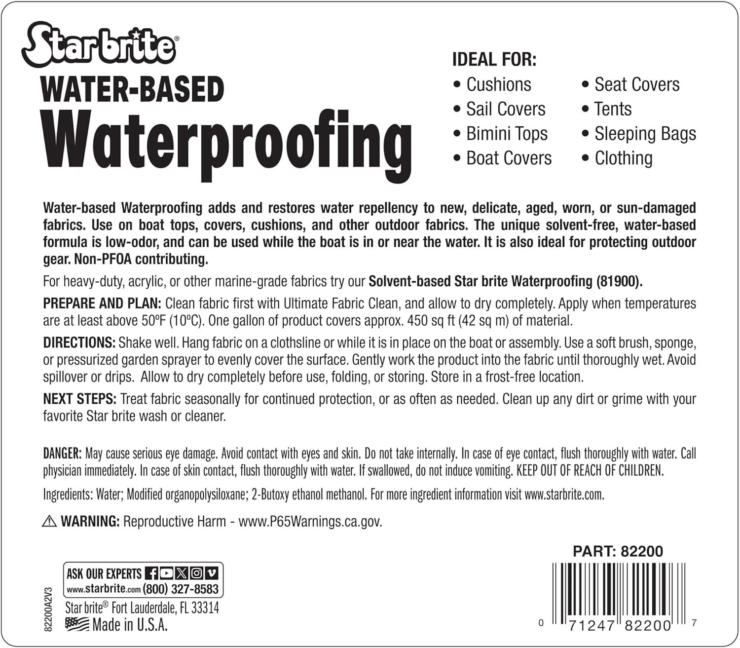 Fabric Protector Spray – Water Repellent