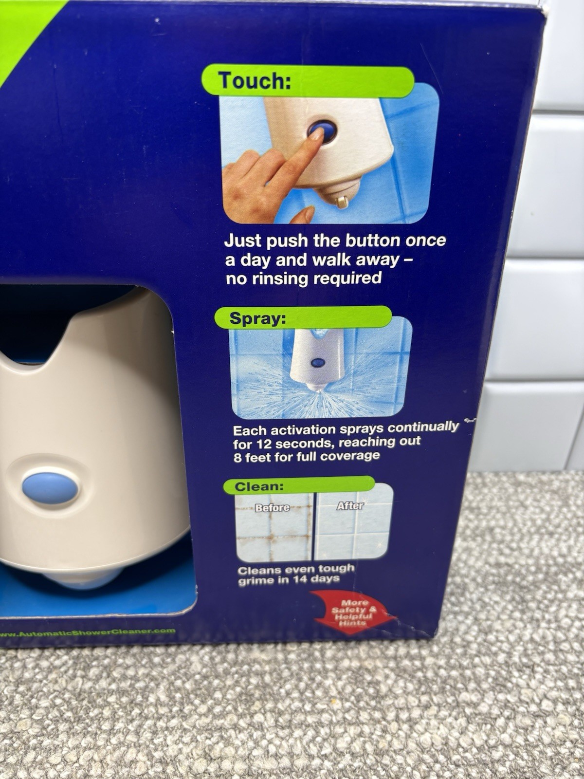 Scrubbing Bubbles Automatic Shower Cleaner Kit W/ Dual 2 Sprayer Refills Bottles