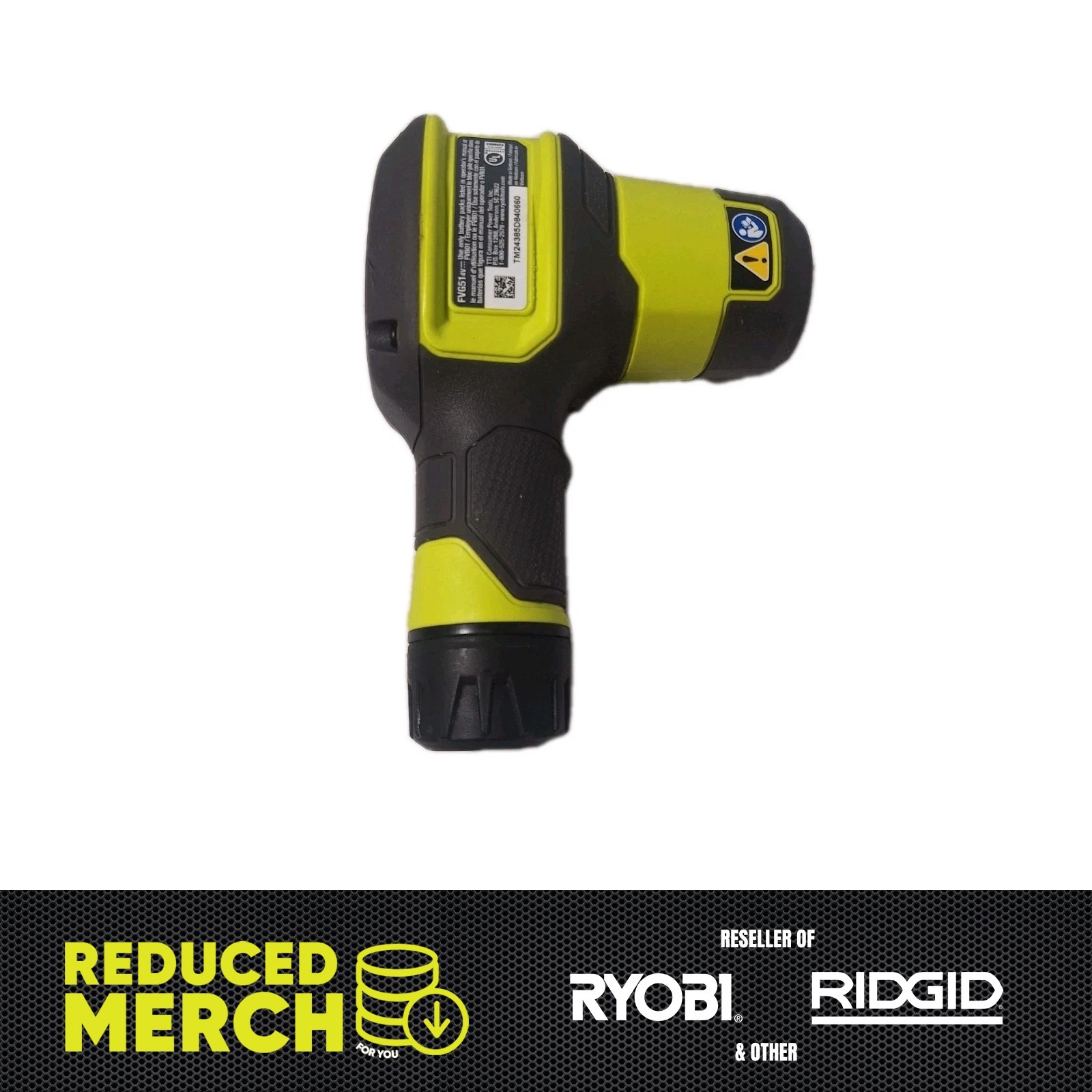 Ryobi Compact Size Power Scrubber FVG51 Bare Tool No Battery L8
