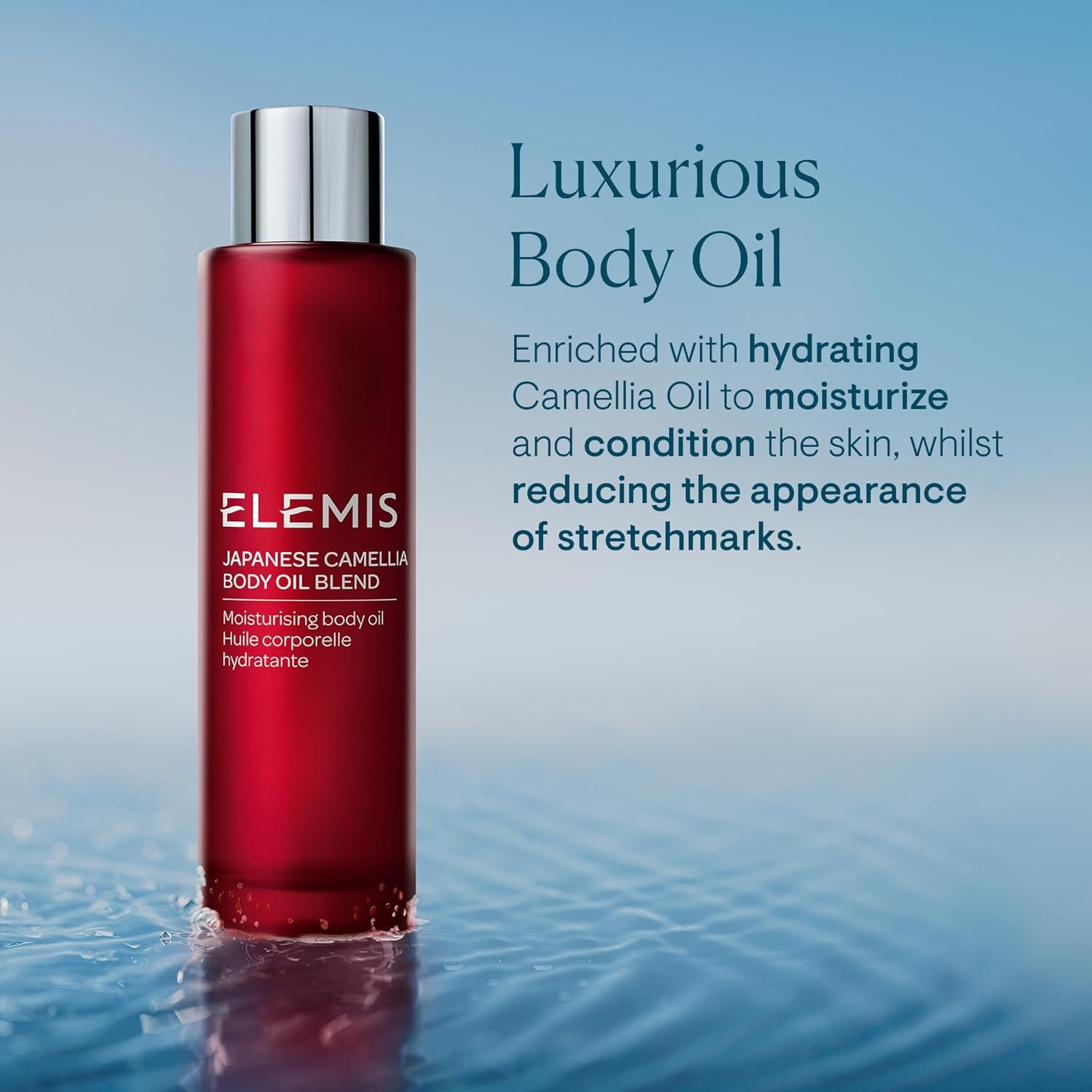 ELEMIS Japanese Camellia Body Oil Blend | Luxuriously Lightweight Body Oil Nou