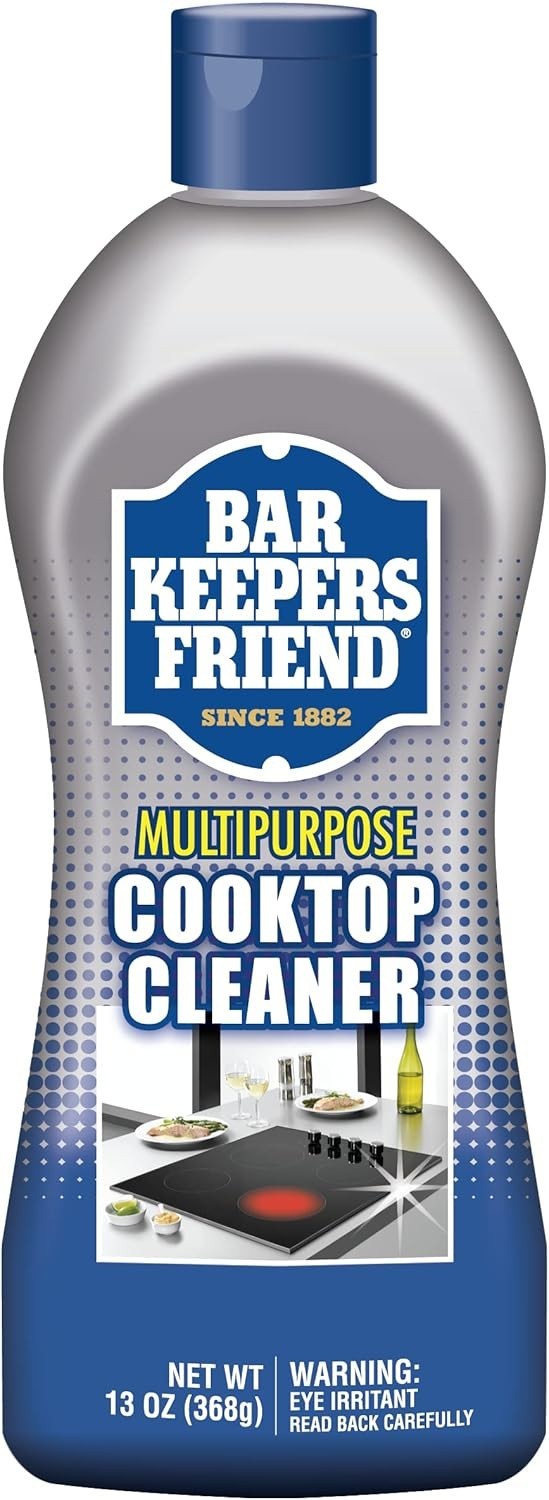 (4PKS-13oz Bottle) Bar Keepers Friend Cooktop Cleaner FREE FAST SHIPPING!
