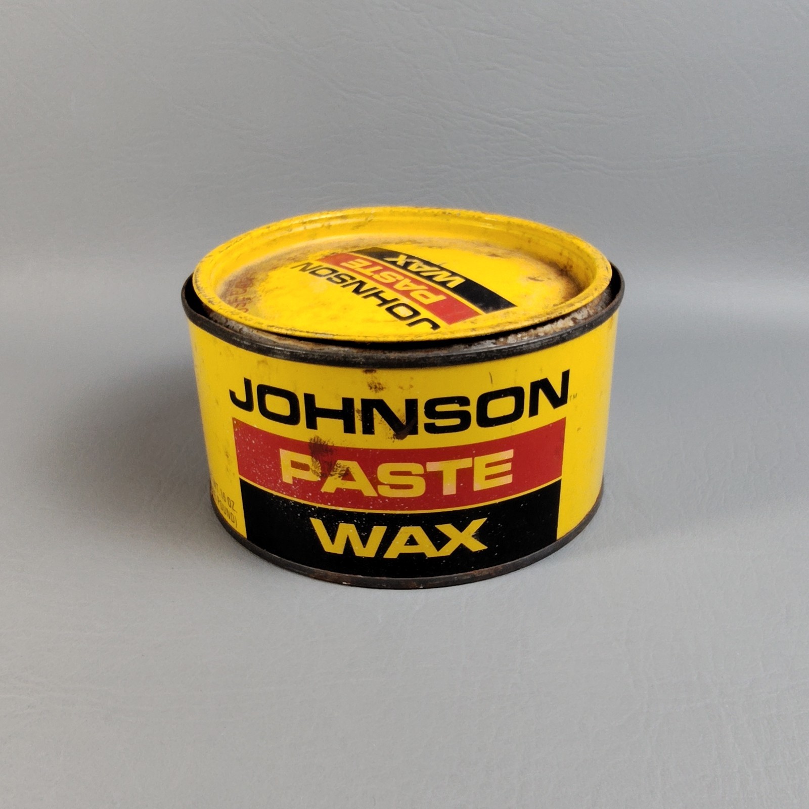 SC Johnson Paste Wax 16 oz 70% Full Original Formula Discontinued Weighs 14.7