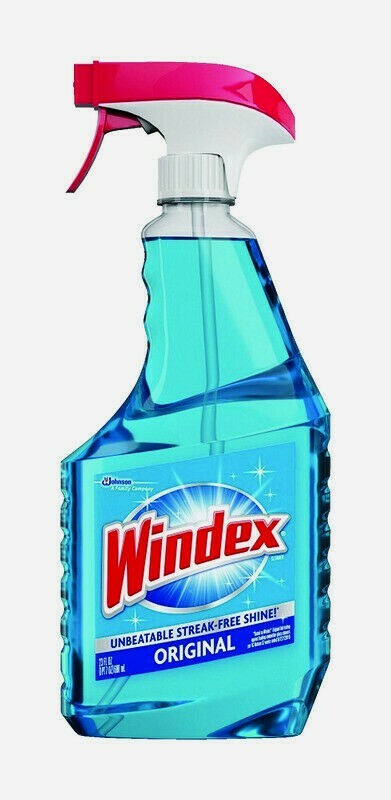 Windex Original Glass Cleaner 23 oz Streak-Free Shine Counter Tabletop 70343 NEW