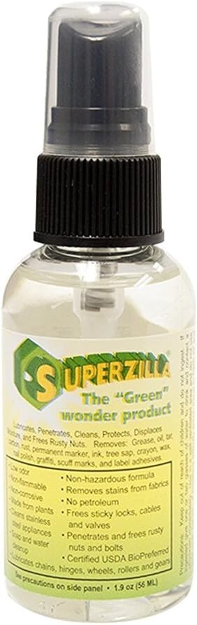 Superzilla Powerful All-Purpose Cleaner and Lubricator – The Green Wonder NEW