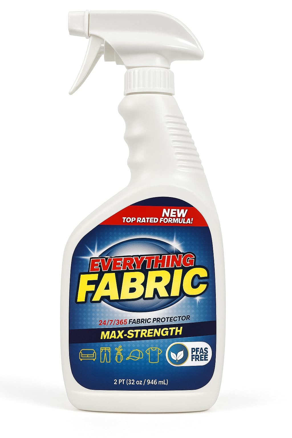 – Max-Strength Fabric Protector Spray, PFAS-Free, 32 oz, Repels Liquids and P…