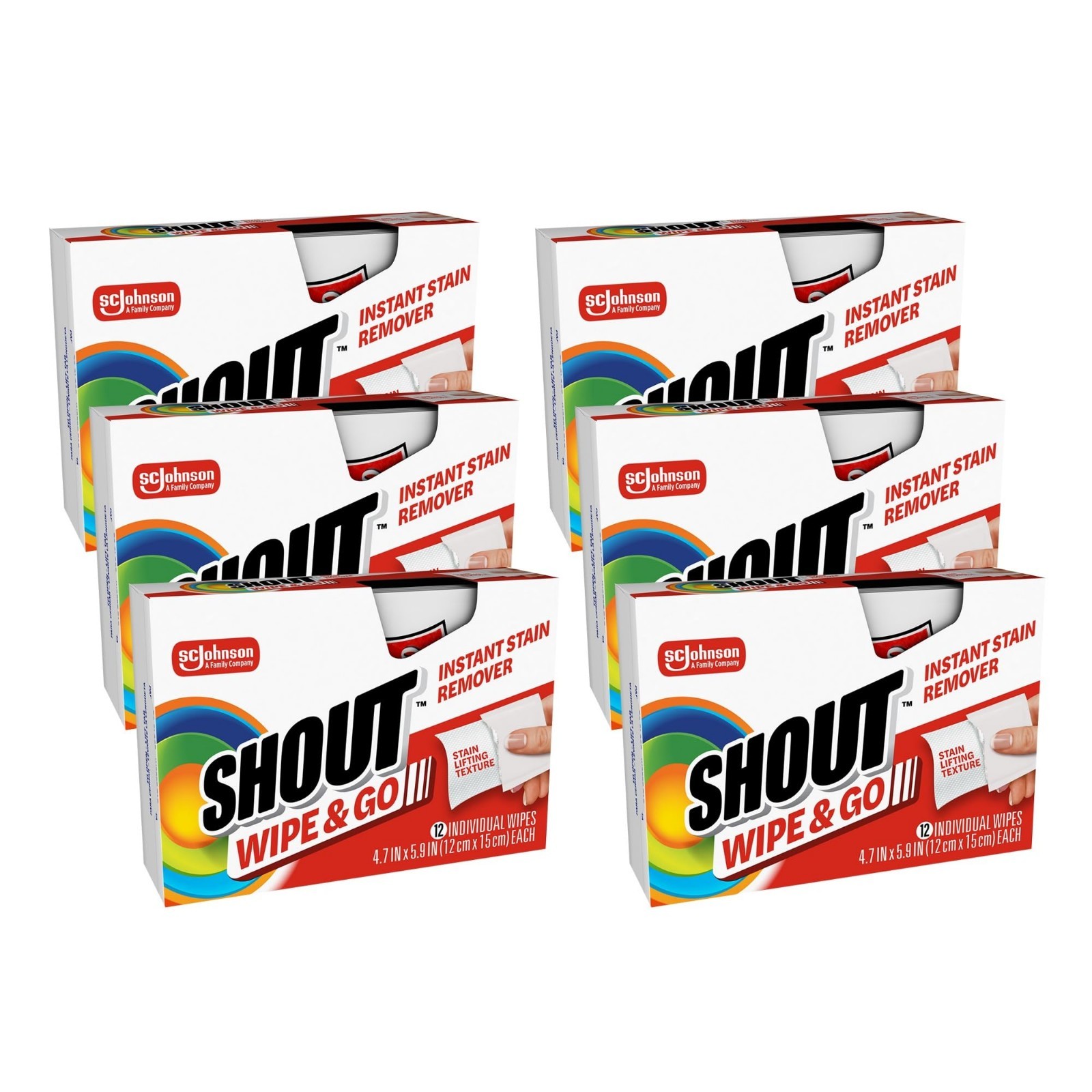 Instant Stain Remover Wipes – No Wash Needed, Safe for Colors, Travel & Diaper B