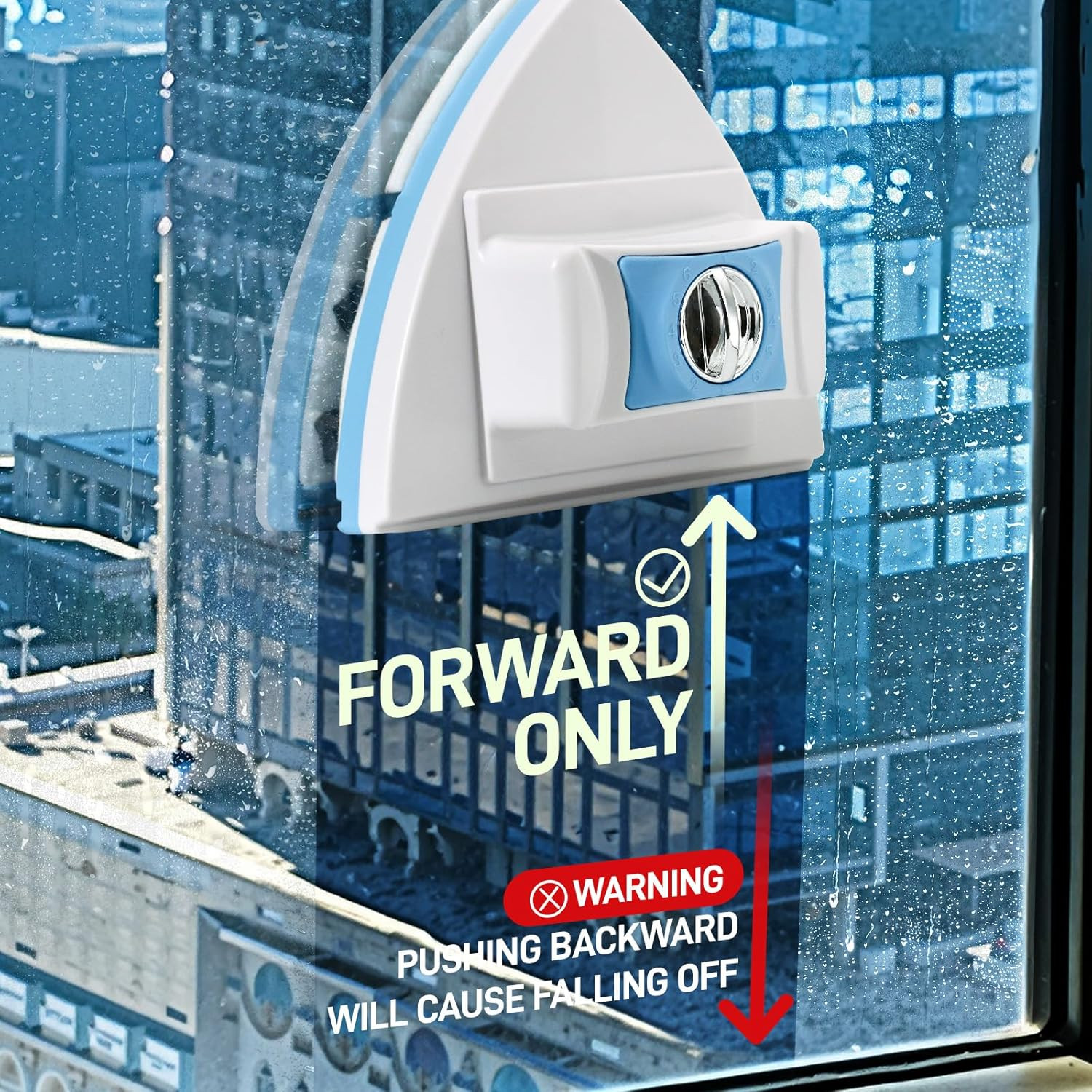 Double-Sided Magnetic Window Cleaner – Adjustable Magnetic Equipment Cleaning Br
