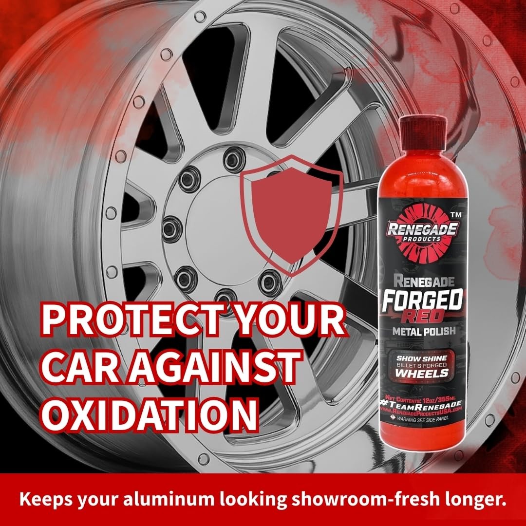 Forged Metal Polish 12oz – Billet & Soft Aluminum Cleaner for Wheels