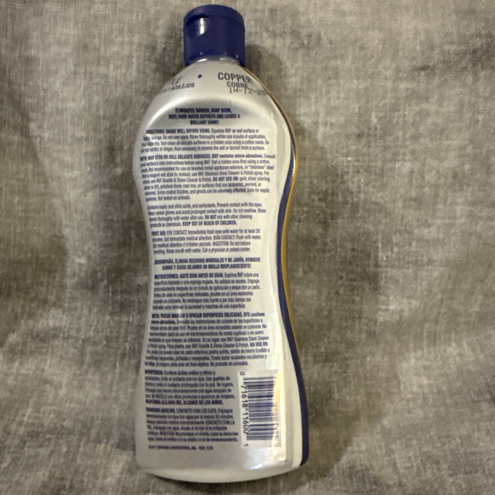 1 Pack, BAR KEEPERS FRIEND SOFT CLEANSER KITCHEN RUST LIME STAINS REMOVER 13oz