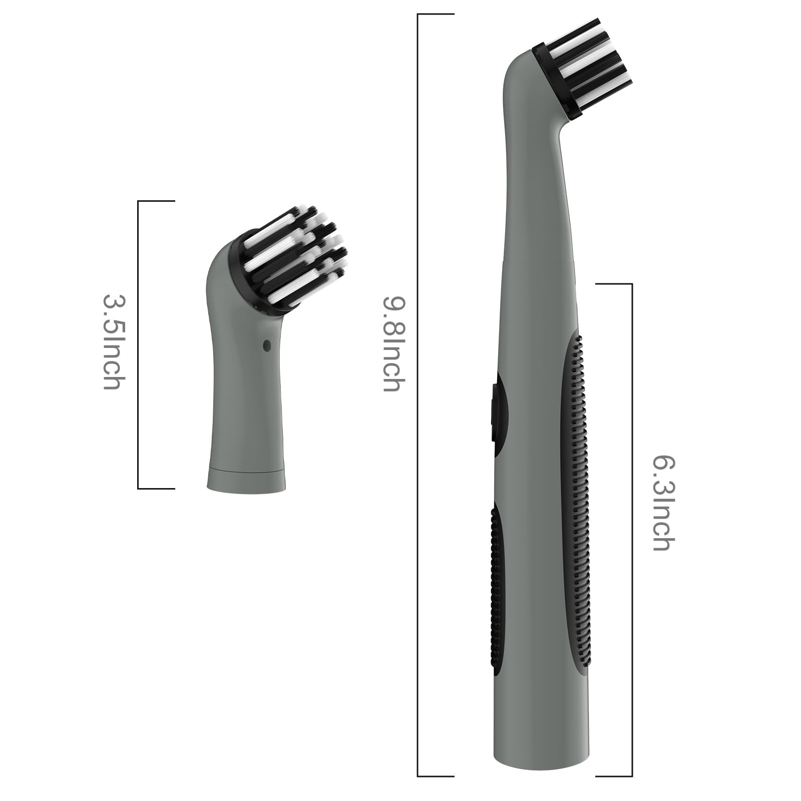Rechargeable Cleaning Brush with 4 in 1 Multiple Brush Heads,Indoor Household…