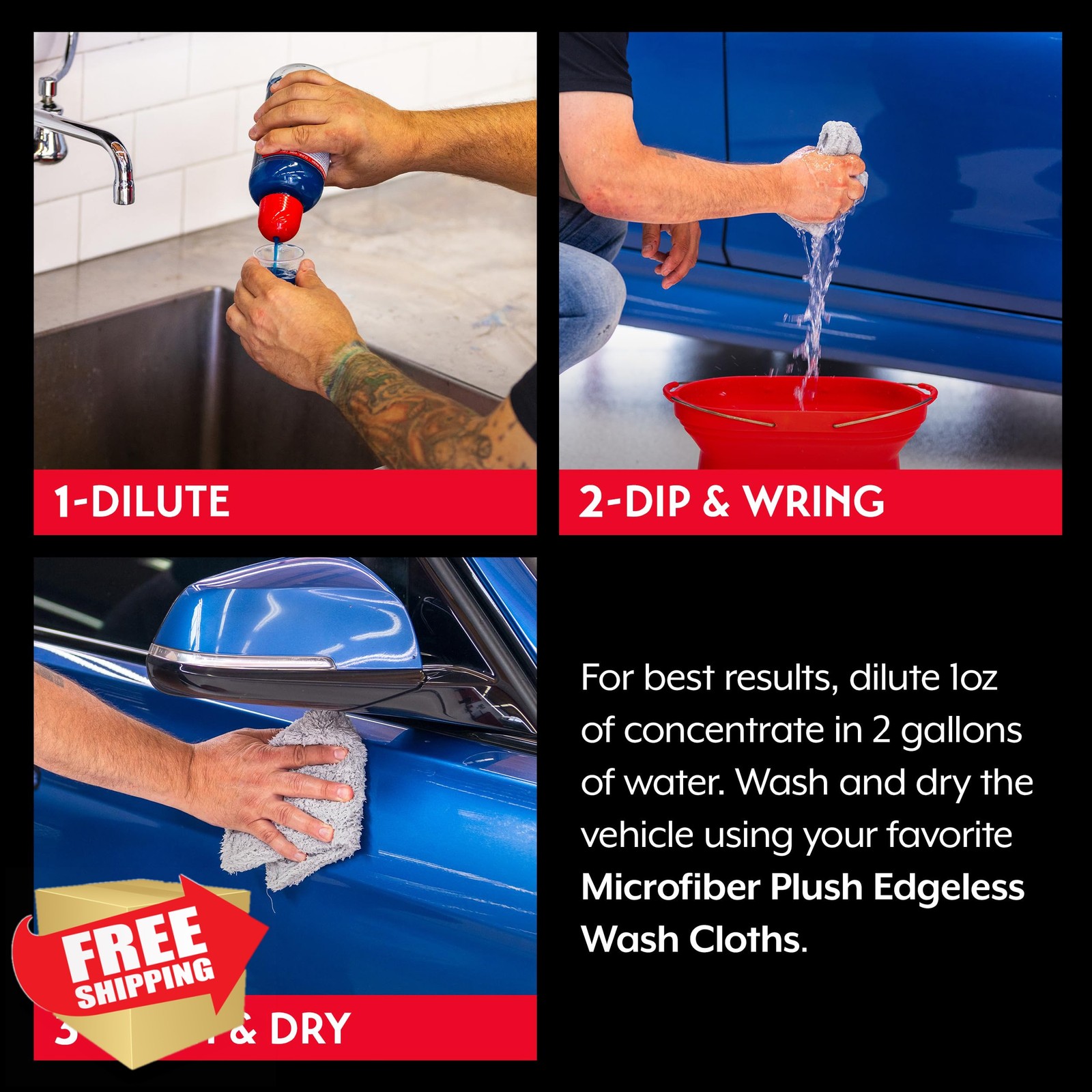 Griot’s Garage Rinseless Wash 16 oz Car Cleaner