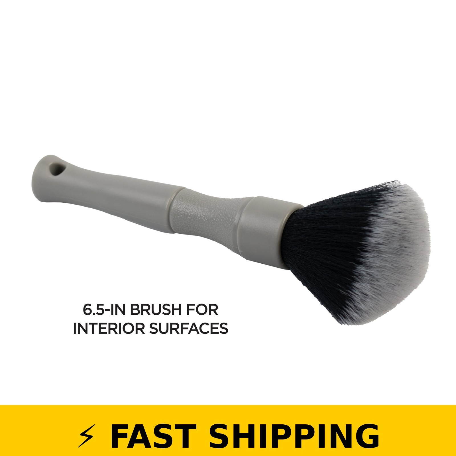 Auto Drive 2-Piece Car Detailing Brush Set