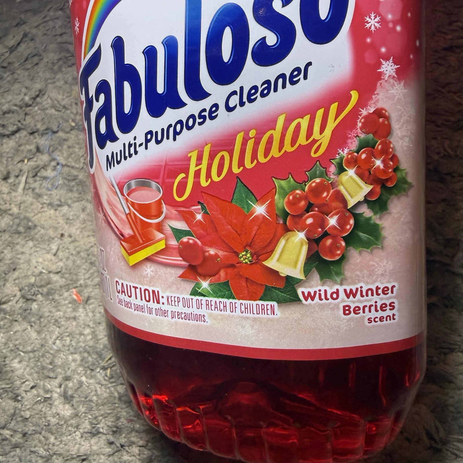 2 Pack Fabuloso Multi-purpose Cleaner Holiday Limited Edition Wild Winter 33.8oz