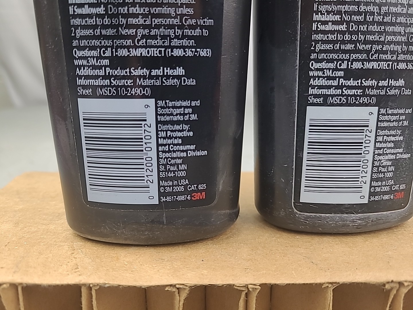 2x Scotchgard 3M Tarni Shield Silver Polish Anti-Tarnish Protection 10 Oz
