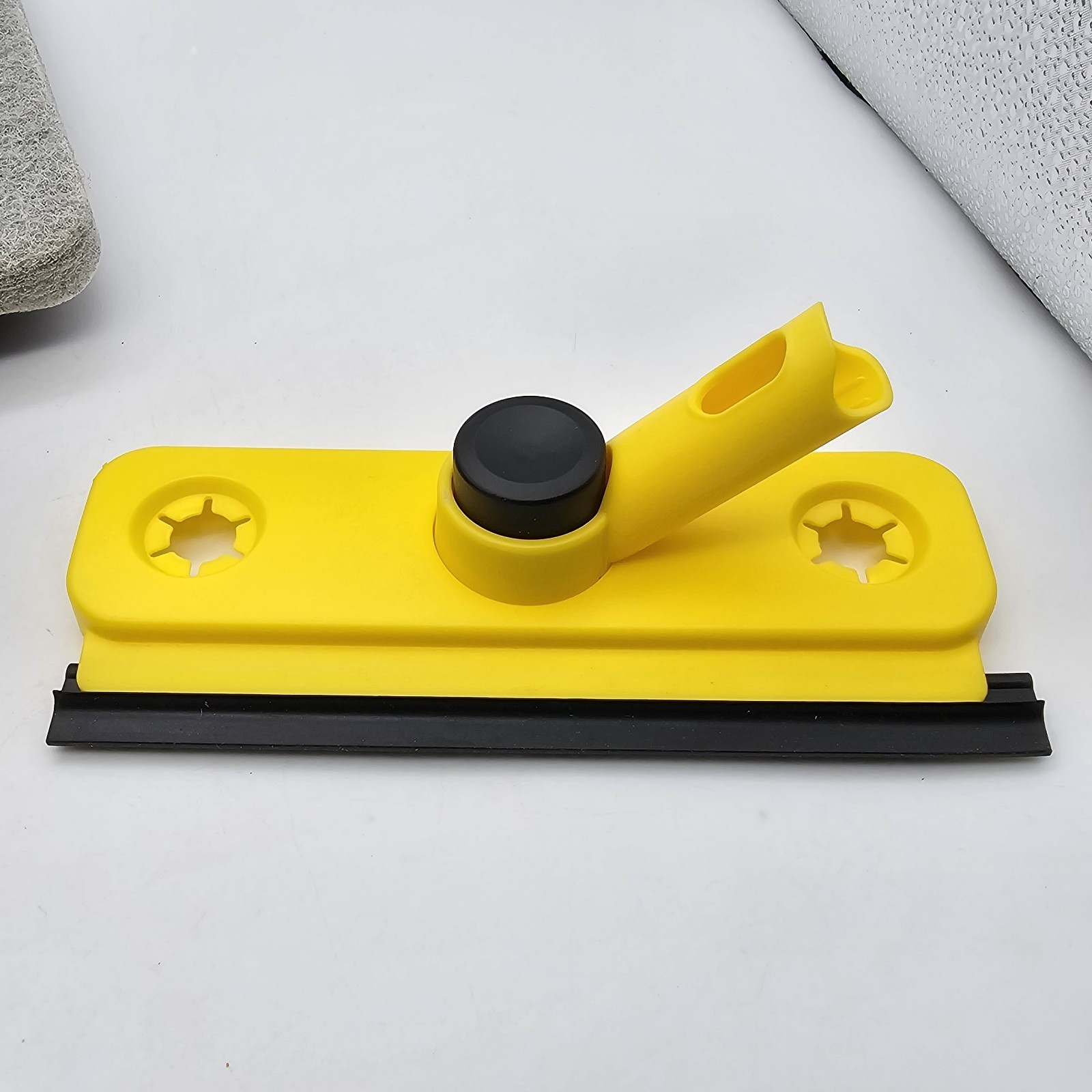 Shower Cleaning Brush 53.5″ Long Handle Scrubber Bathroom Tub Tile Mop Squeegee