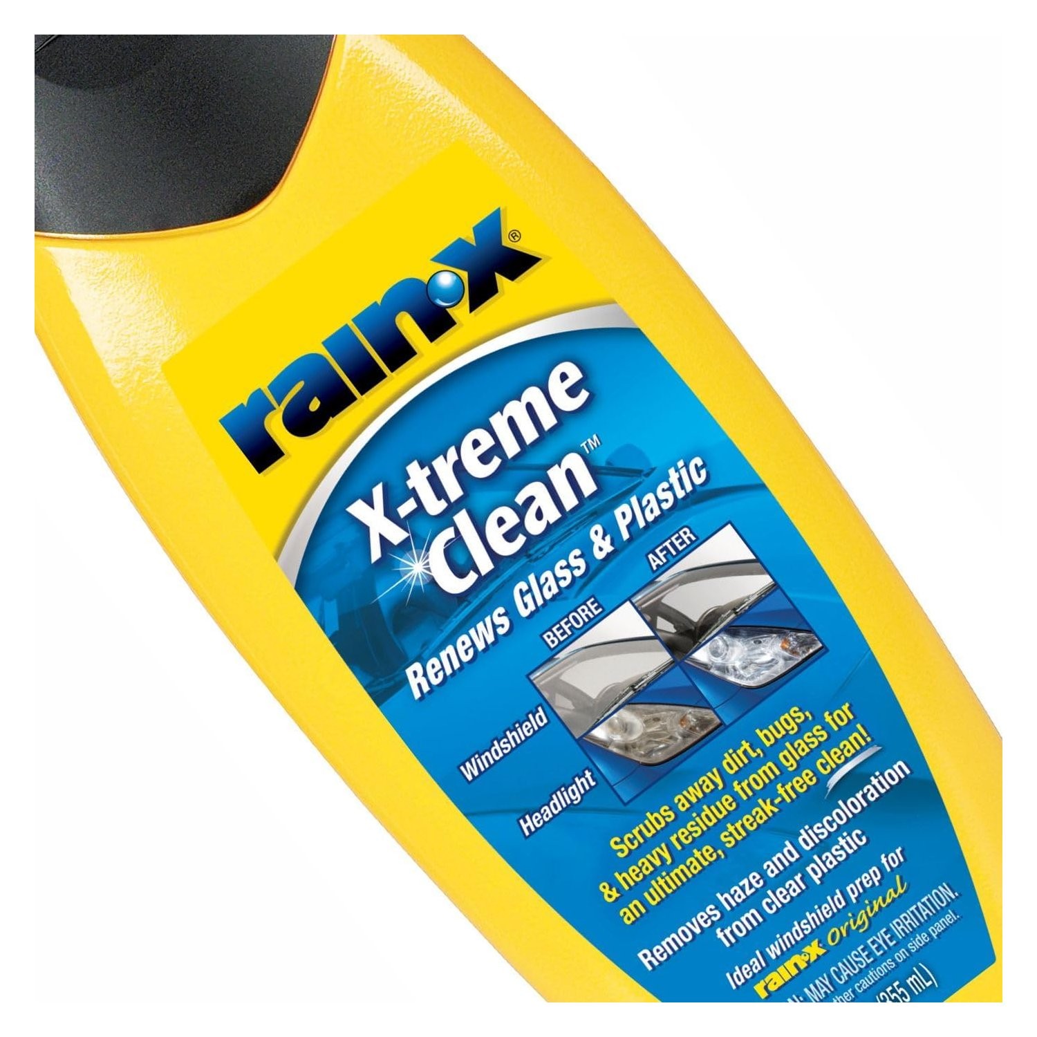 X-treme Clean 12oz Glass Cleaner for Windshields and Headlights Streak Free