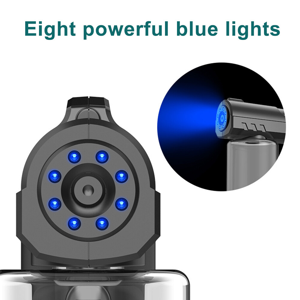 Nano Steam Sprayer Fogger Machine With Blue Lights 280ml For Home