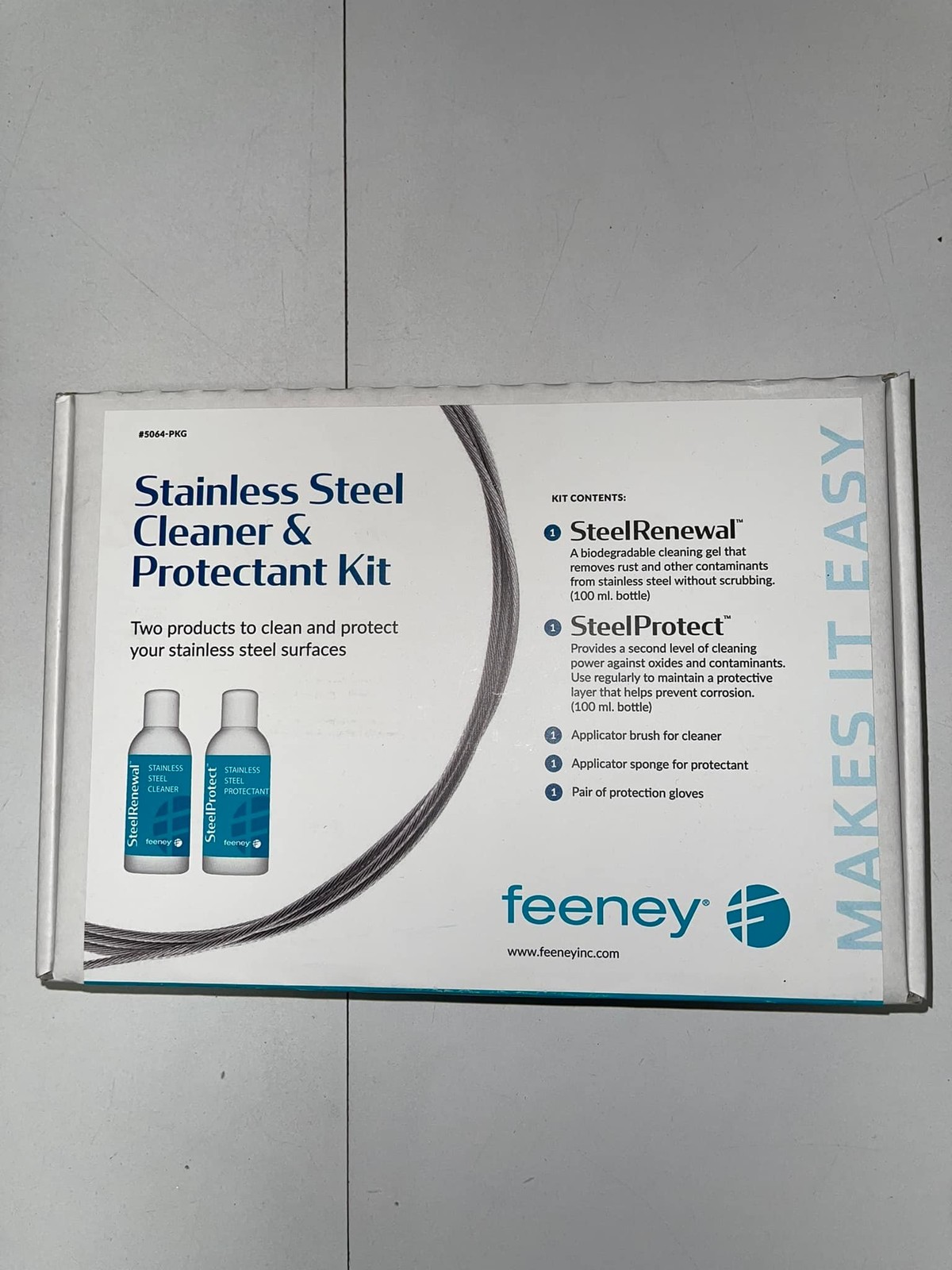 Stainless Steel Cleaner & Protectant Kit (with SteelRenewal™ & SteelProtect™)
