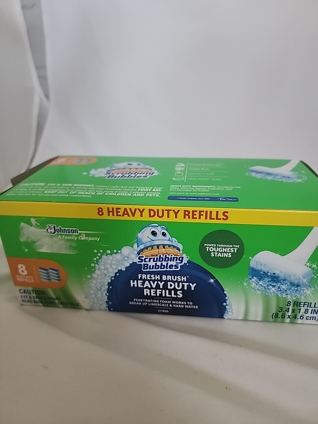Scrubbing Bubbles MAX Refills Fresh Brush 8 Toilet Cleaning Pad Refills