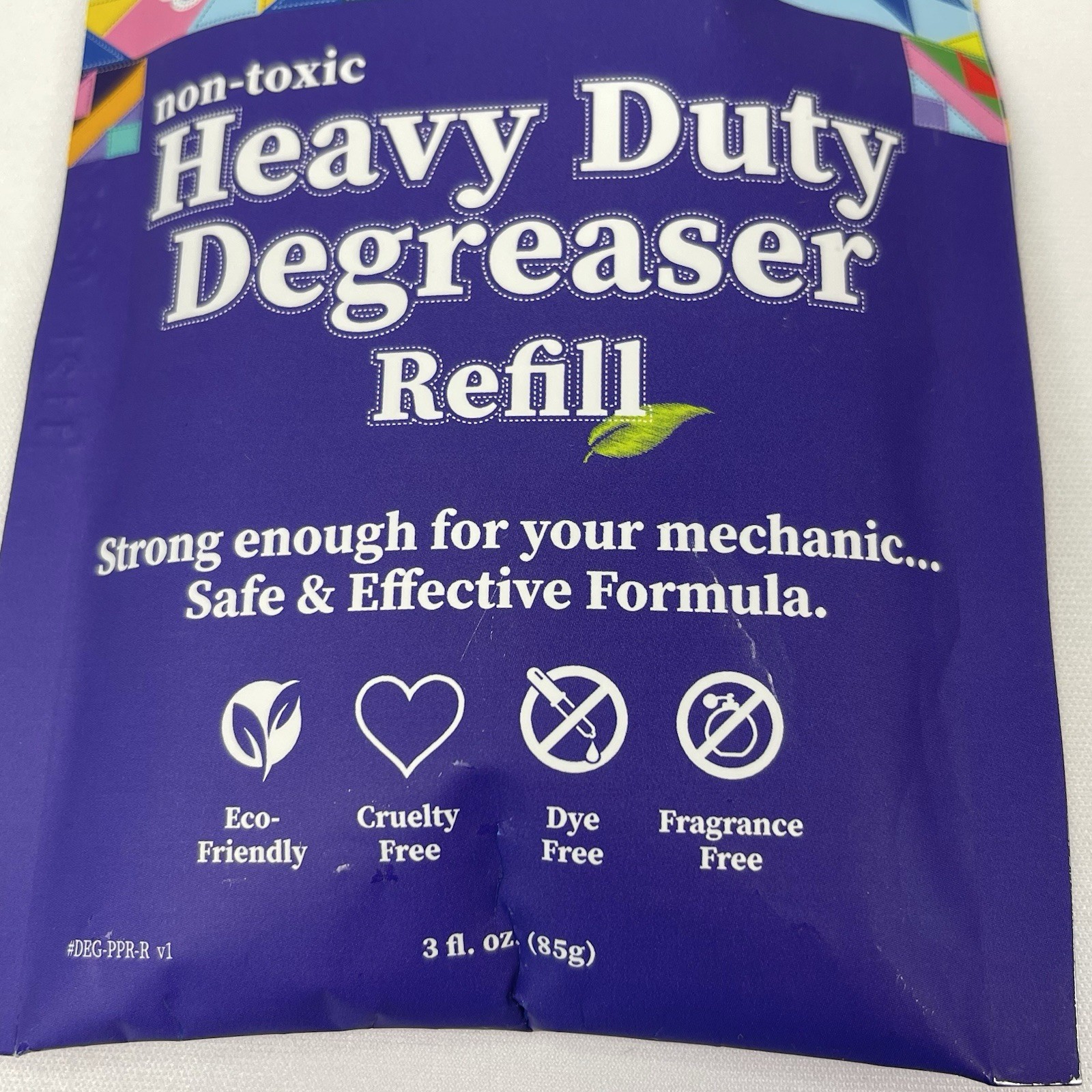 Truly Free Non-Toxic Heavy Duty Degreaser Refill 3 oz Two Packs New