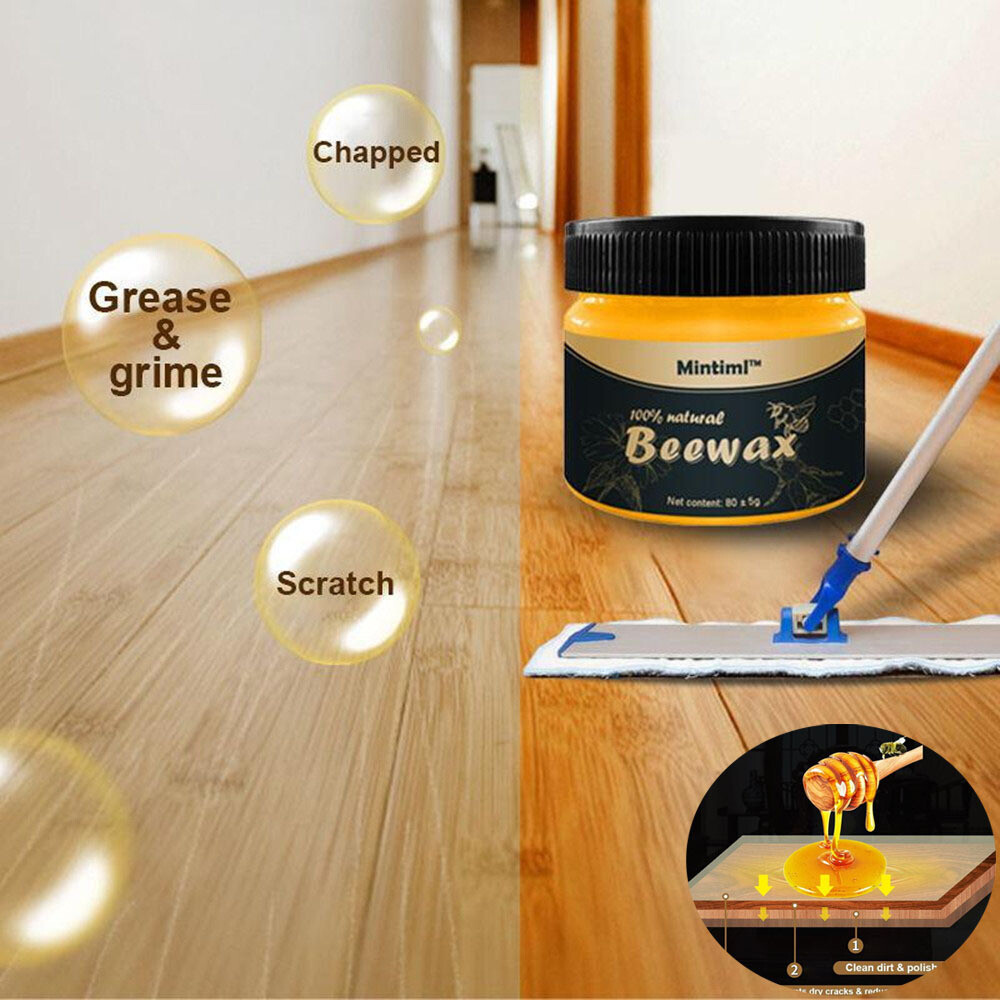Beeswax Furniture Polish Wood Seasoning Beewax Natural Wood Wax Traditional